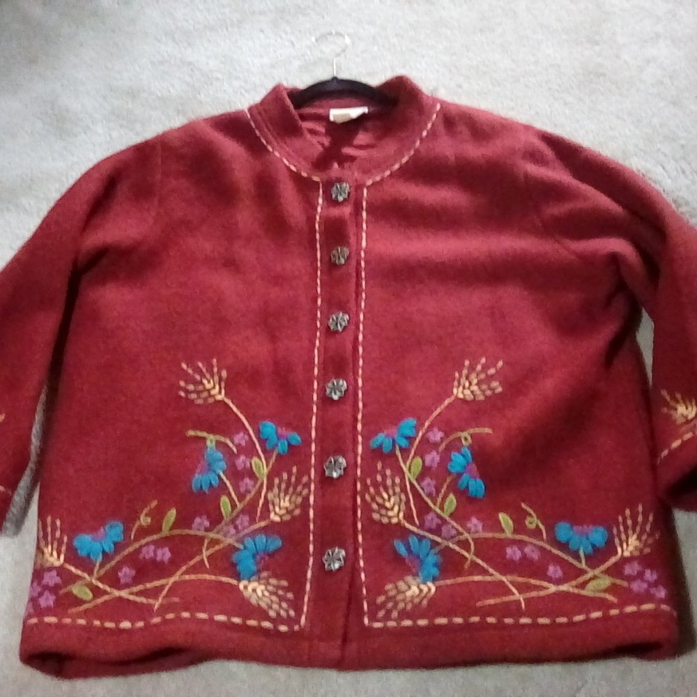 Cedar Canyon boiled wool jacket